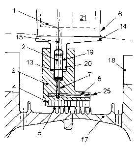 A single figure which represents the drawing illustrating the invention.